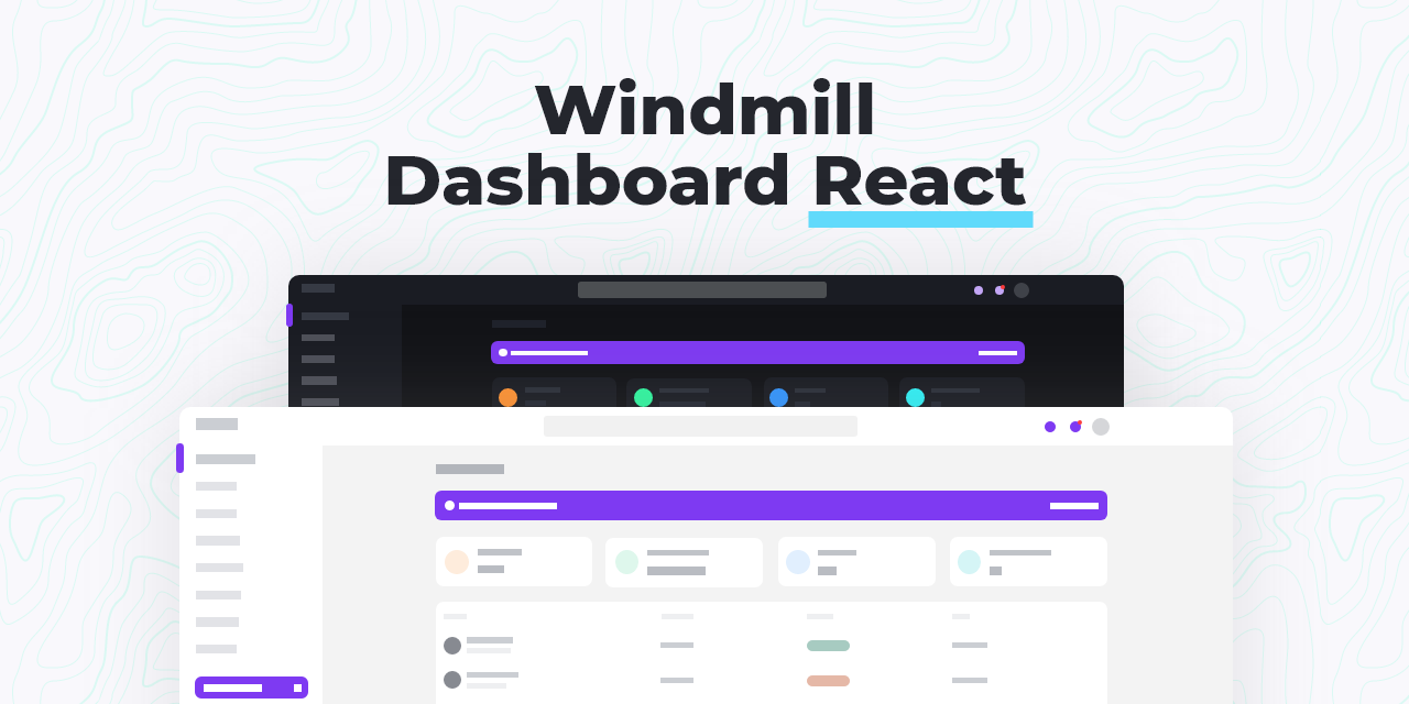 Windmill Dashboard React